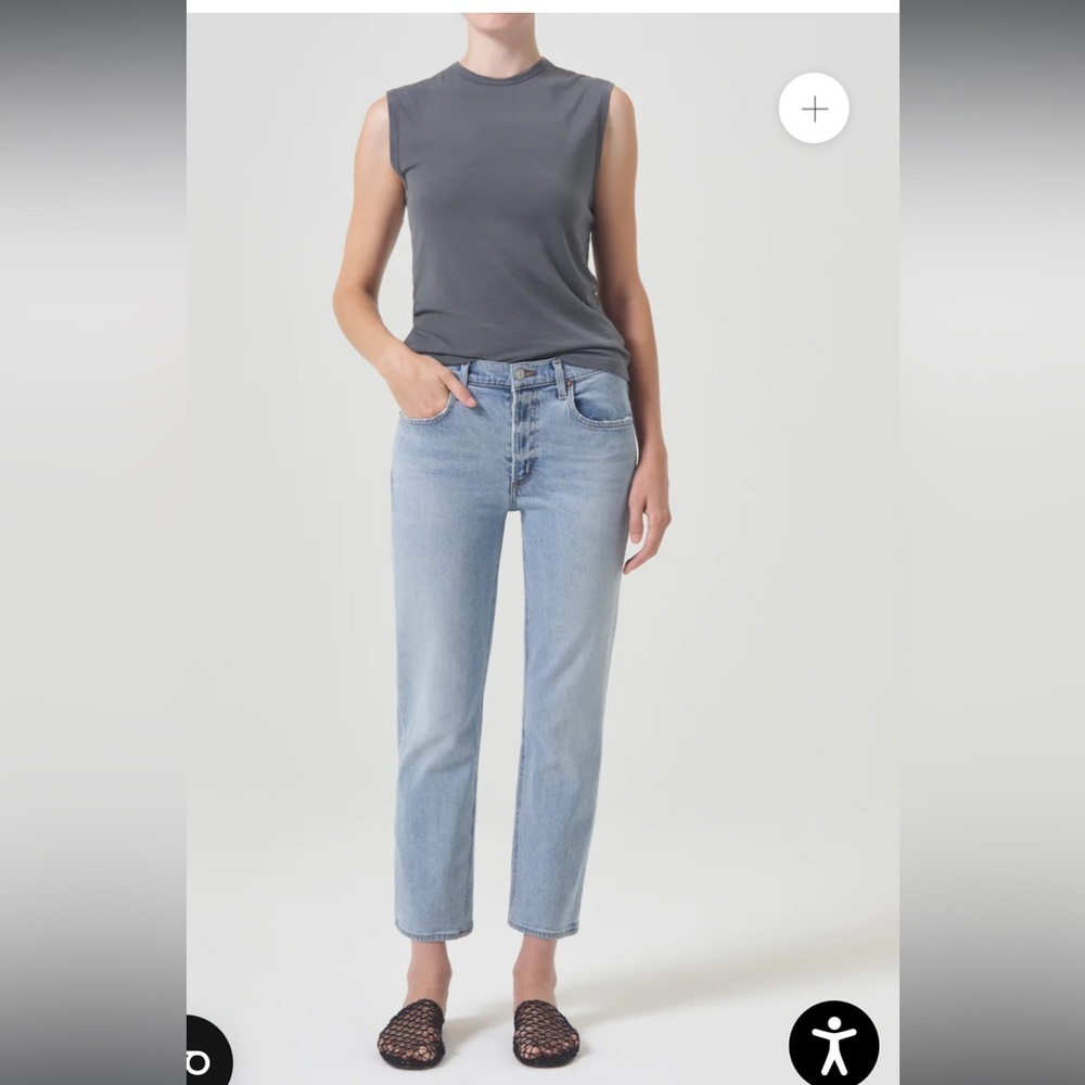 NWT Agolde Kye straight leg size 26 Diversion